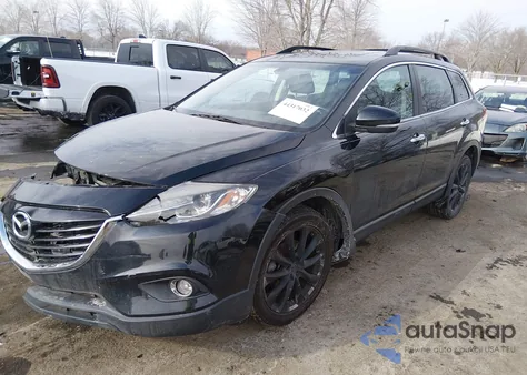 2015 Mazda Cx-9 Grand Touring z USA, uszkodzony, nr VIN JM3TB2DAXF0468520
